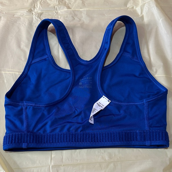 Nike Women's Vibrant Blue Sports Bra size Small - Picture 3 of 3